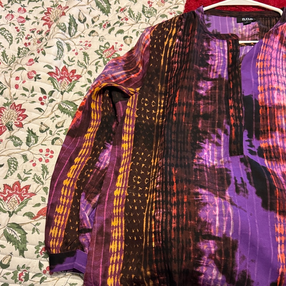 Ada Multicolor Patterned Top - Picture 2 of 4